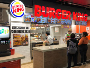 Burger King Loja Patio Metro Sao bento
